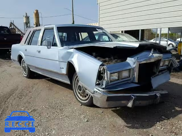 1986 LINCOLN TOWN CAR 1LNBP96F1GY632355 зображення 0