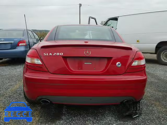 2008 MERCEDES-BENZ SLK 280 WDBWK54FX8F187738 Bild 5