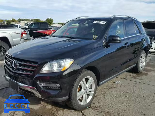 2014 MERCEDES-BENZ ML 350 BLU 4JGDA2EB9EA347490 зображення 1