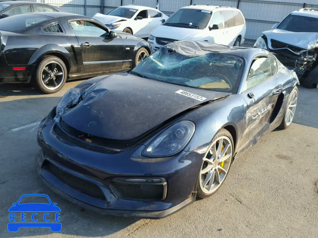 2016 PORSCHE CAYMAN GT4 WP0AC2A87GK197498 Bild 1