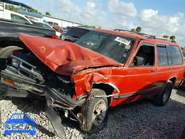 1993 CHEVROLET BLAZER S10 1GNCS13W4P2156237 image 1