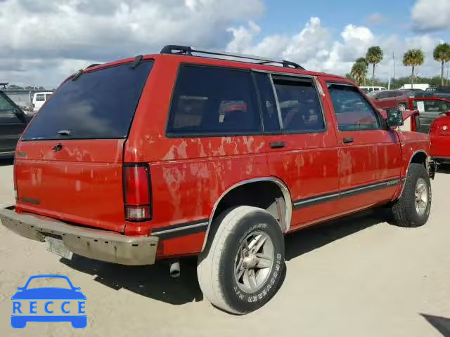 1993 CHEVROLET BLAZER S10 1GNCS13W4P2156237 image 3