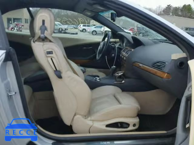 2004 BMW 645 CI AUT WBAEK73414B321446 image 4