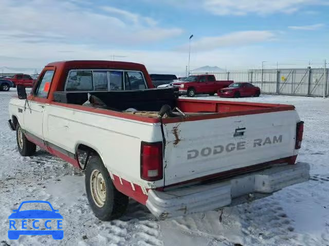 1986 DODGE D-SERIES D 1B7FD04T6GS068708 зображення 2