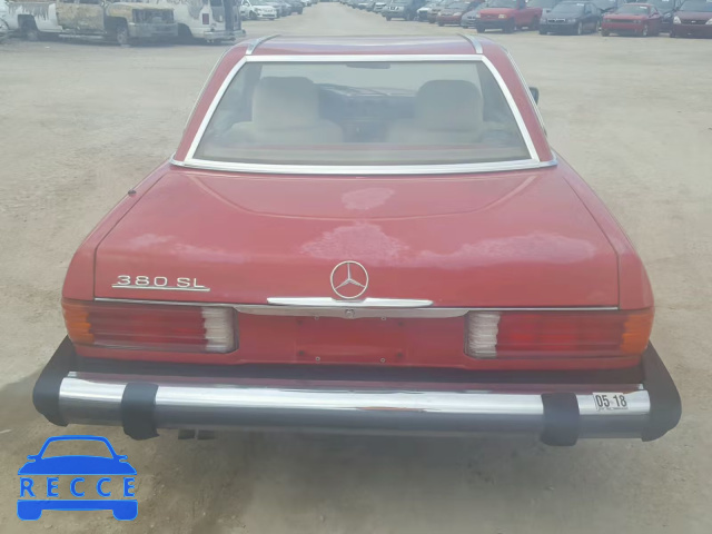 1985 MERCEDES-BENZ 380 SL WDBBA45C8FA024399 image 8