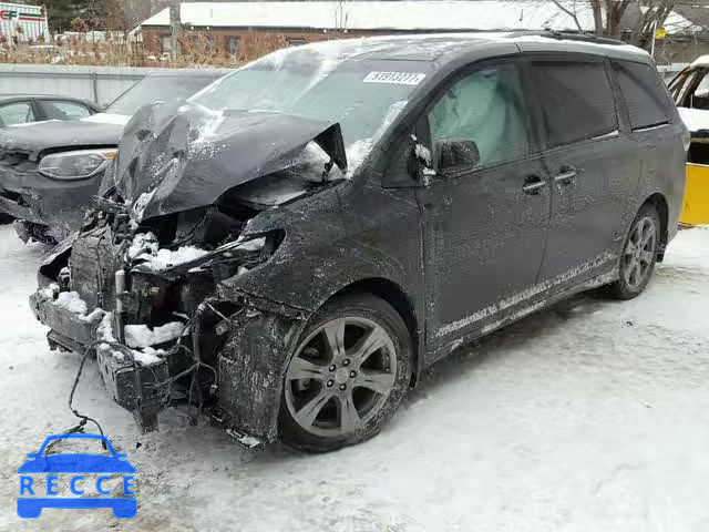 2017 TOYOTA SIENNA SE 5TDXZ3DC2HS851977 зображення 1