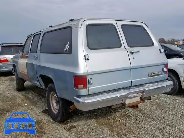 1989 CHEVROLET SUBURBAN V 1GNGV26K0KF131828 image 2