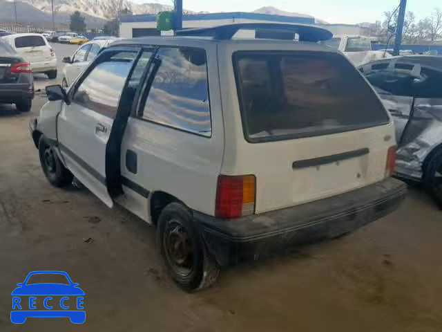 1990 FORD FESTIVA L KNJPT06H4L6137928 зображення 2