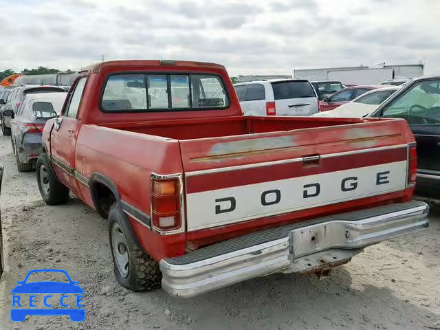 1993 DODGE D-SERIES D 1B7GE16Y0PS134914 зображення 2