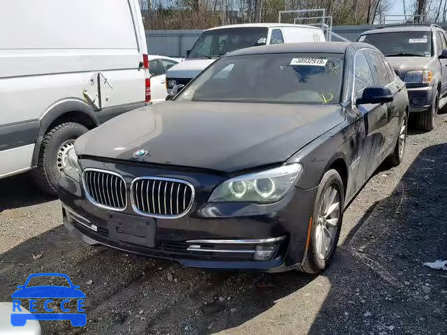 2015 BMW 740 LXI WBAYF4C53FGS99271 зображення 1