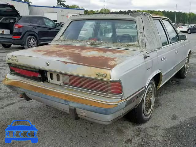 1987 CHRYSLER LEBARON 1C3BC56KXHF293537 image 3