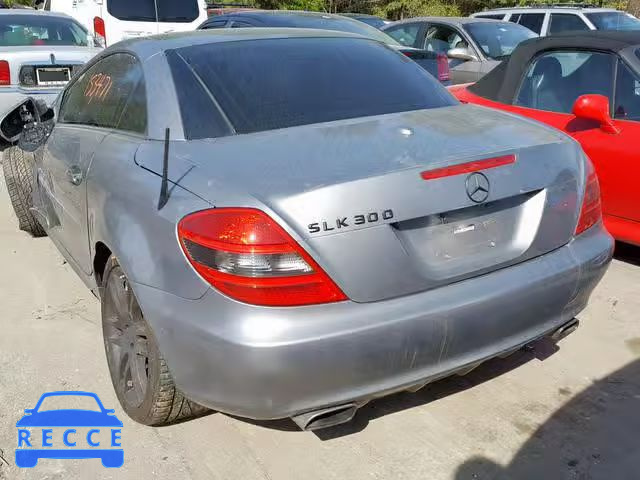 2009 MERCEDES-BENZ SLK 300 WDBWK54F79F189979 image 2