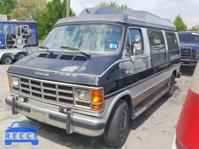 1987 DODGE RAM VAN B2 2B6HB23T5HK295884 зображення 1