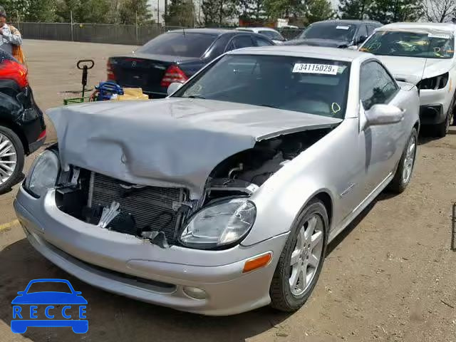 2002 MERCEDES-BENZ SLK 230 KO WDBKK49F92F270005 image 1