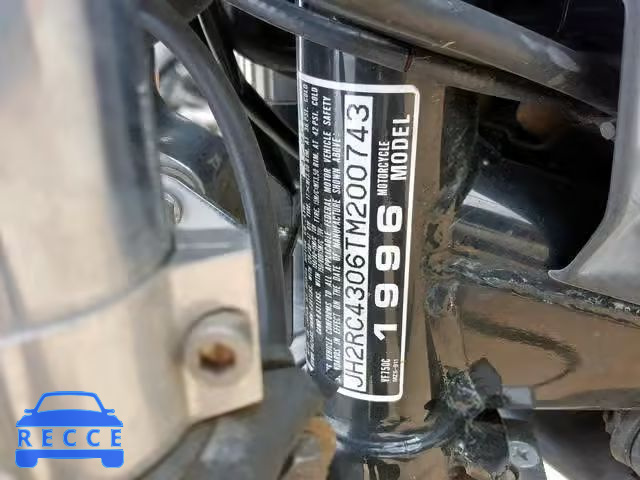 1996 HONDA VF750 C JH2RC4306TM200743 image 9