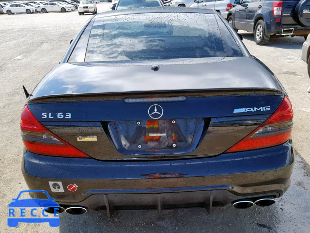 2009 MERCEDES-BENZ SL 63 AMG WDBSK70F69F156410 image 5