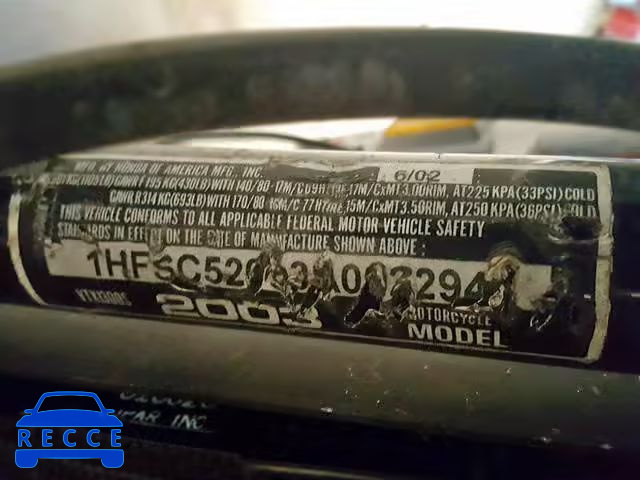 2003 HONDA VT1300 S 1HFSC52093A002294 image 9