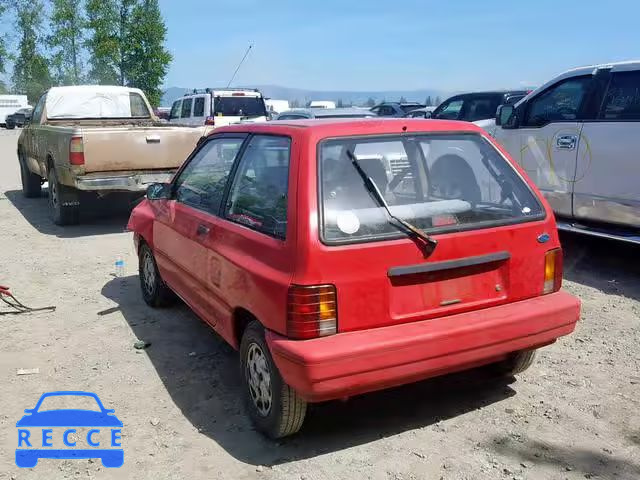 1992 FORD FESTIVA GL KNJPT06H6N6112726 image 2