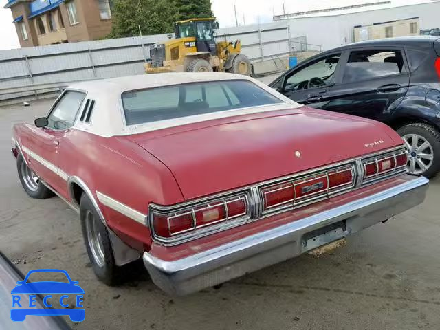 1976 FORD ELITE 6G21A122499 image 2