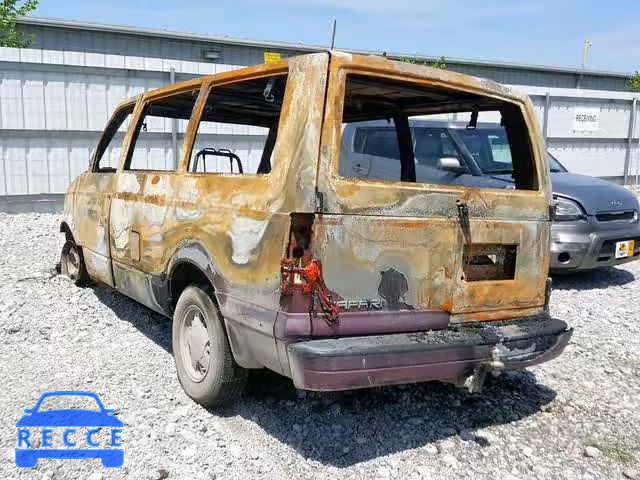 1996 GMC SAFARI XT 1GKDM19W5TB500025 image 2