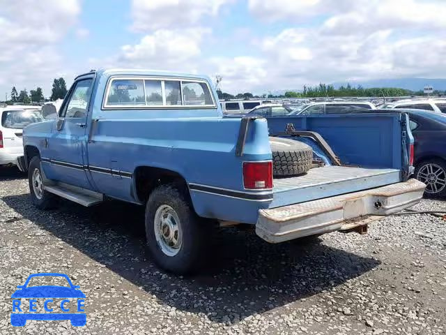 1984 CHEVROLET K20 2GCGK24M8E1194449 зображення 2