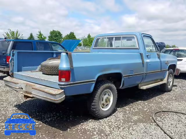 1984 CHEVROLET K20 2GCGK24M8E1194449 image 3