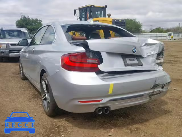 2017 BMW 230I WBA2F9C55HV664566 зображення 2