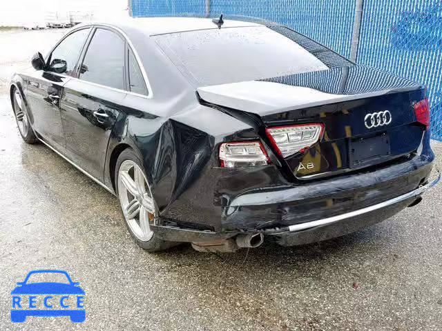 2013 AUDI A8 QUATTRO WAUAGAFD2DN008106 image 2
