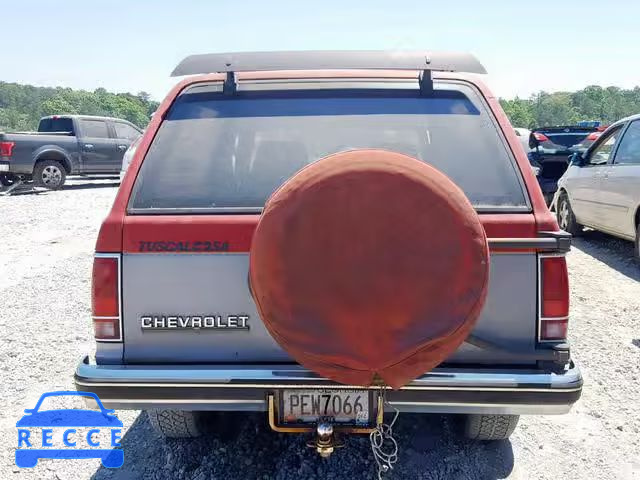 1988 CHEVROLET BLAZER S10 1GNCS18Z8J0179879 image 8