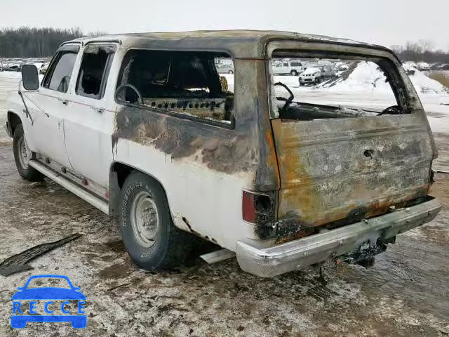 1988 CHEVROLET SUBURBAN R 1GNGR26NXJF143238 image 2