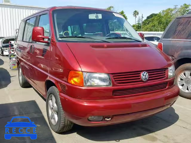 2001 VOLKSWAGEN EUROVAN MV WV2MB47011H089395 image 0