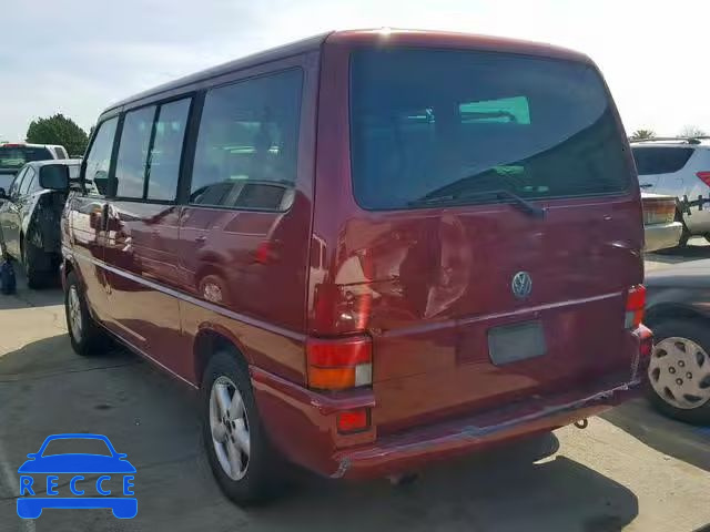 2001 VOLKSWAGEN EUROVAN MV WV2MB47011H089395 image 2