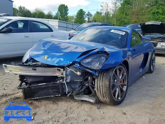 2016 PORSCHE CAYMAN GT4 WP0AC2A86GK197542 Bild 1