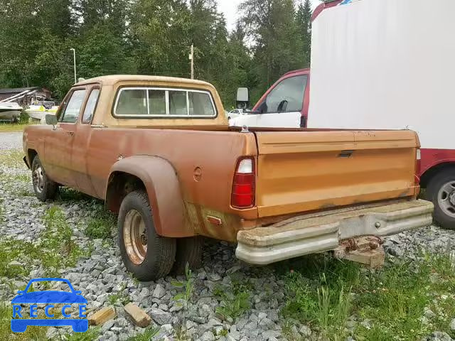 1978 DODGE PICKUP D37BJ8S286457 image 2