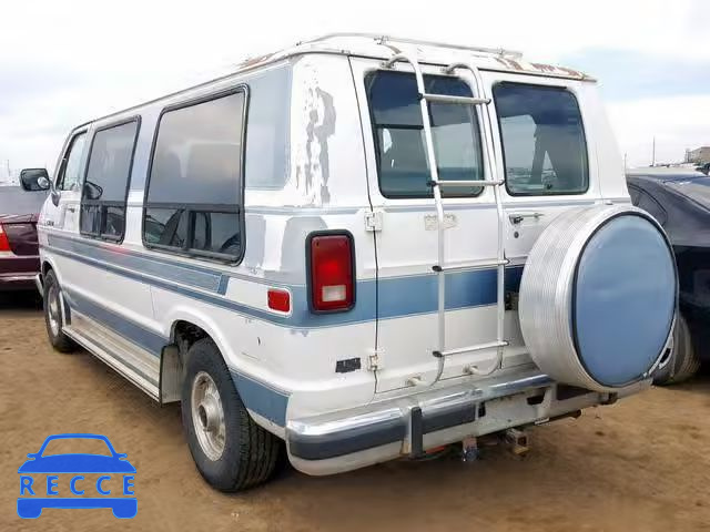 1992 DODGE RAM VAN B2 2B6HB21Y6NK144160 image 2