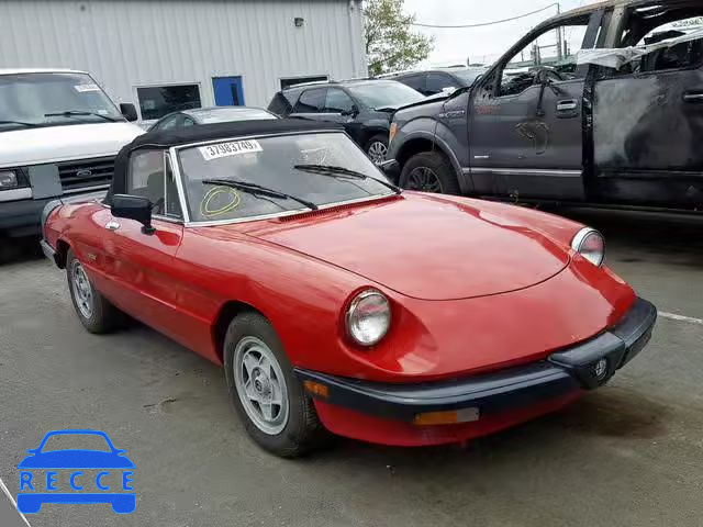 1987 ALFA ROMEO SPIDER VEL ZARBA5586H1048776 image 0