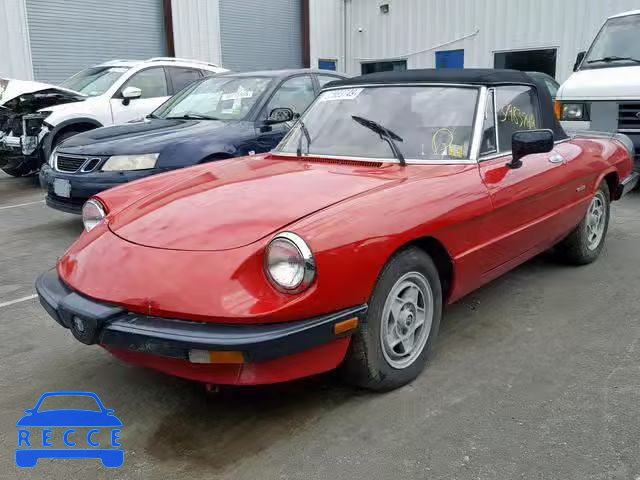 1987 ALFA ROMEO SPIDER VEL ZARBA5586H1048776 image 1