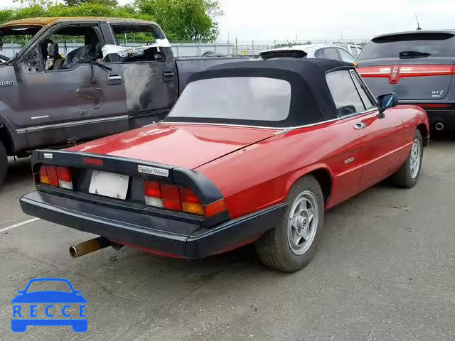 1987 ALFA ROMEO SPIDER VEL ZARBA5586H1048776 image 3