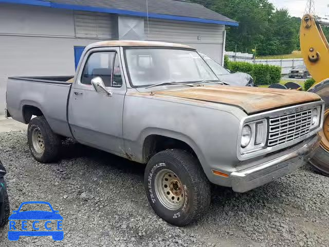 1978 DODGE PICKUP W14BE8S201005 зображення 0