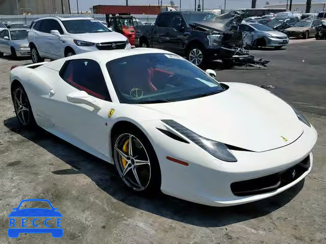 2013 FERRARI 458 SPIDER ZFF68NHA2D0189397 Bild 0