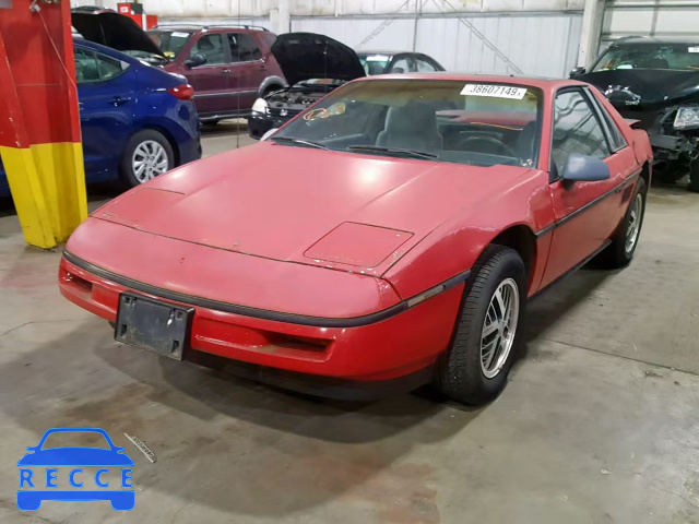 1988 PONTIAC FIERO 1G2PE11R4JP206440 image 1