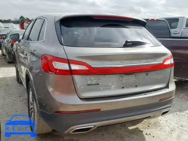 2017 LINCOLN MKX PREMIE 2LMPJ6JR1HBL31546 зображення 2