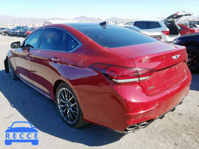 2018 GENESIS G80 SPORT KMHGN4JB1JU226531 Bild 2