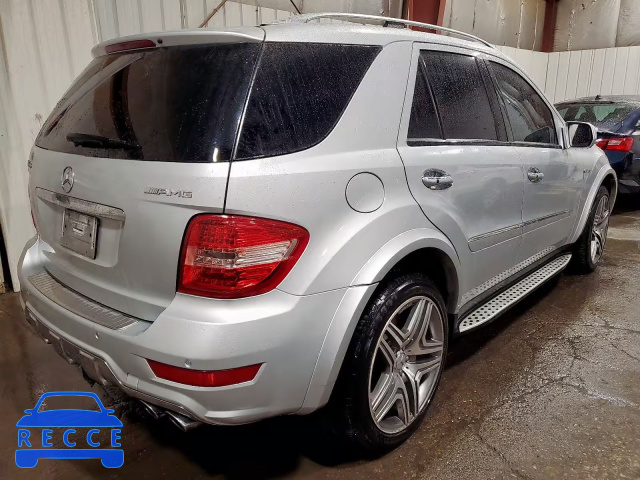 2009 MERCEDES-BENZ ML 63 AMG 4JGBB77E19A490190 зображення 3