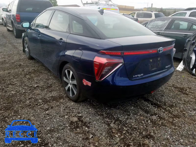 2018 TOYOTA MIRAI JTDBVRBD1JA004066 зображення 2