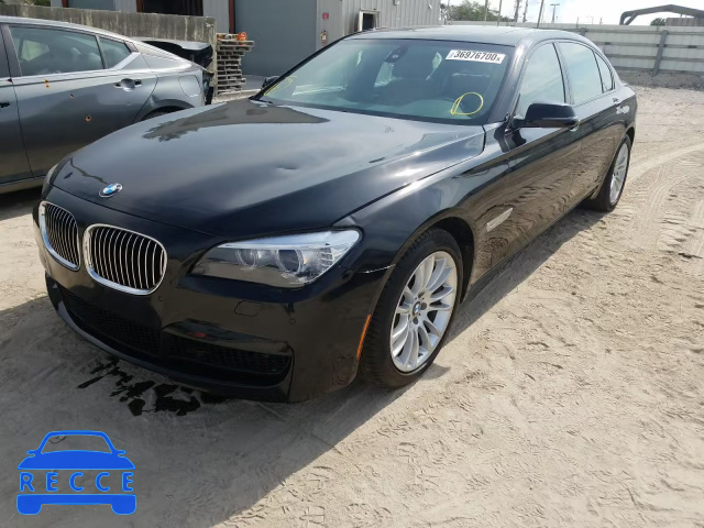2014 BMW 740 LXI WBAYF4C59ED281809 image 1