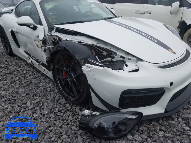 2016 PORSCHE CAYMAN GT4 WP0AC2A89GK191699 зображення 8