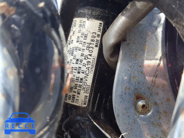 1996 KAWASAKI VN800 JKBVNCA19TA031803 зображення 9