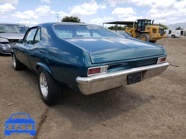 1969 CHEVROLET NOVA 114279W310632 image 2