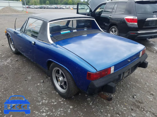 1974 PORSCHE 914 4742919440 зображення 2